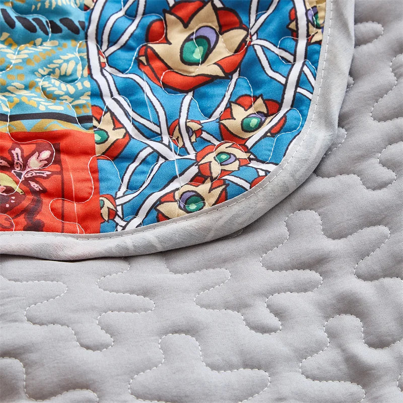 Lightweight Quilted Bedspread Set – All-Season Coverlet with Pillow Shams