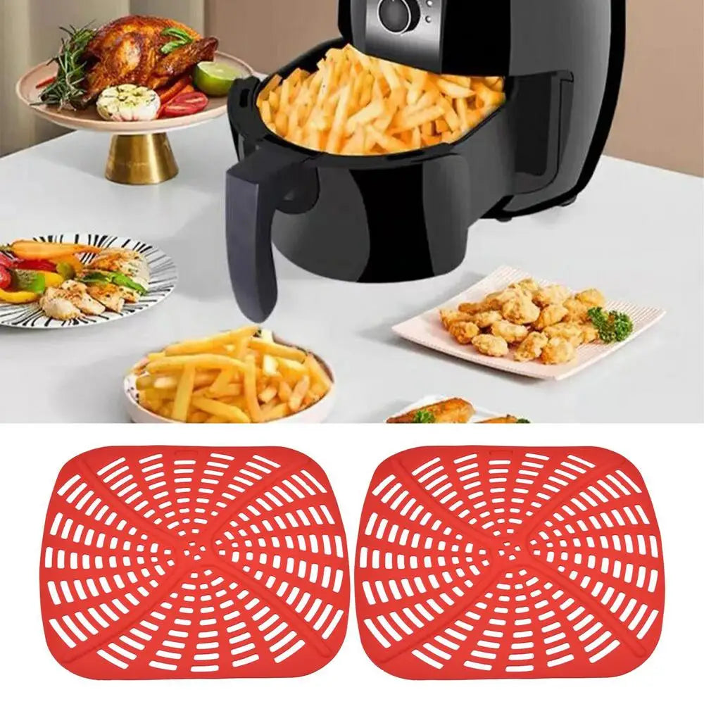 Reusable Silicone Oven Mat – Non-Stick, Heat-Resistant Food-Grade Liner Compatible with Ninja AG301 & Air Fryers