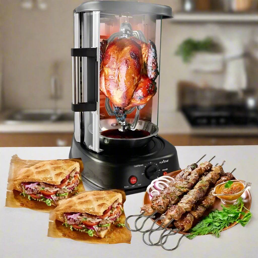 Countertop Vertical Rotisserie Oven