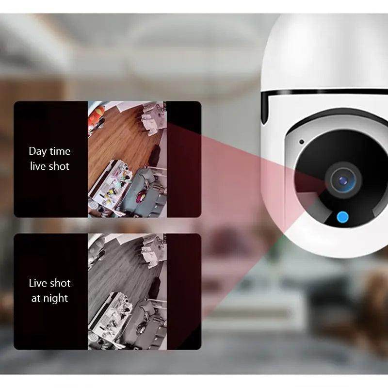 Bulb Wireless security camera Smart Home Security