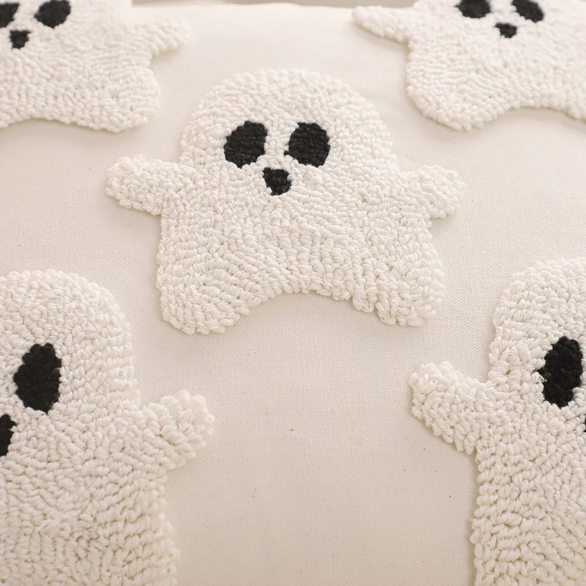 Tufted Fall & Halloween Pillow Covers