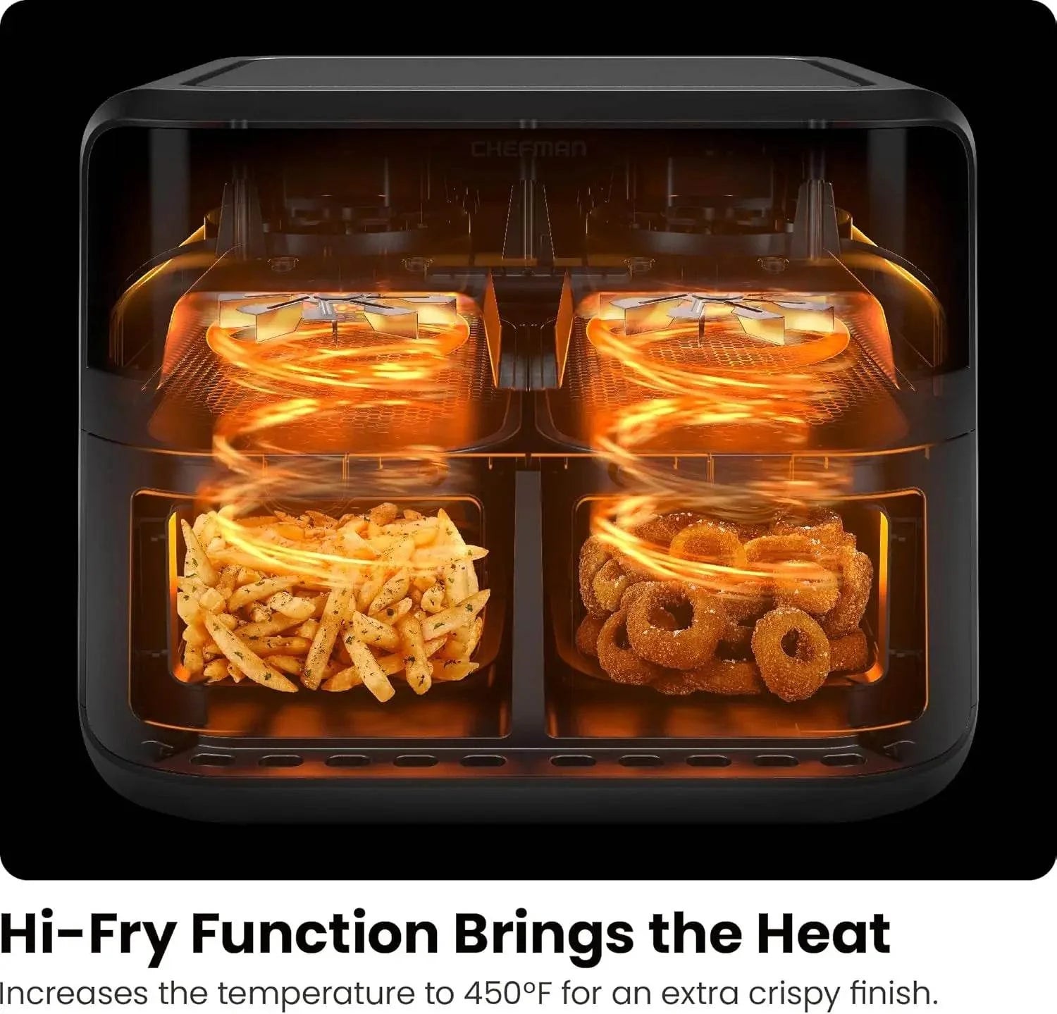 6-Quart Dual Basket Air Fryer