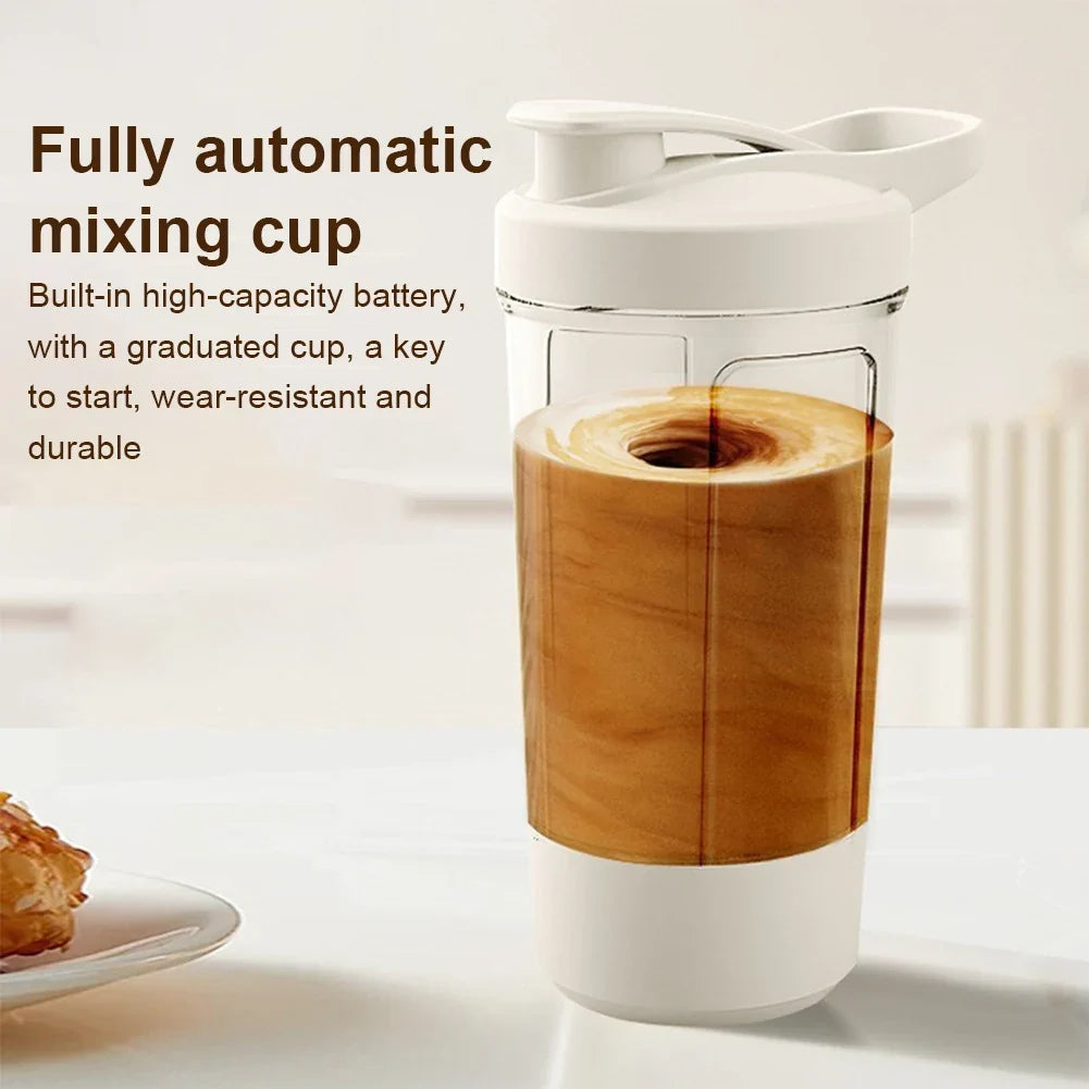 Self-Stirring Shaker Cup Portable Sport Mixing Cup Self Mixing Coffee Mug for Protein Shake Meal Replacement Shake