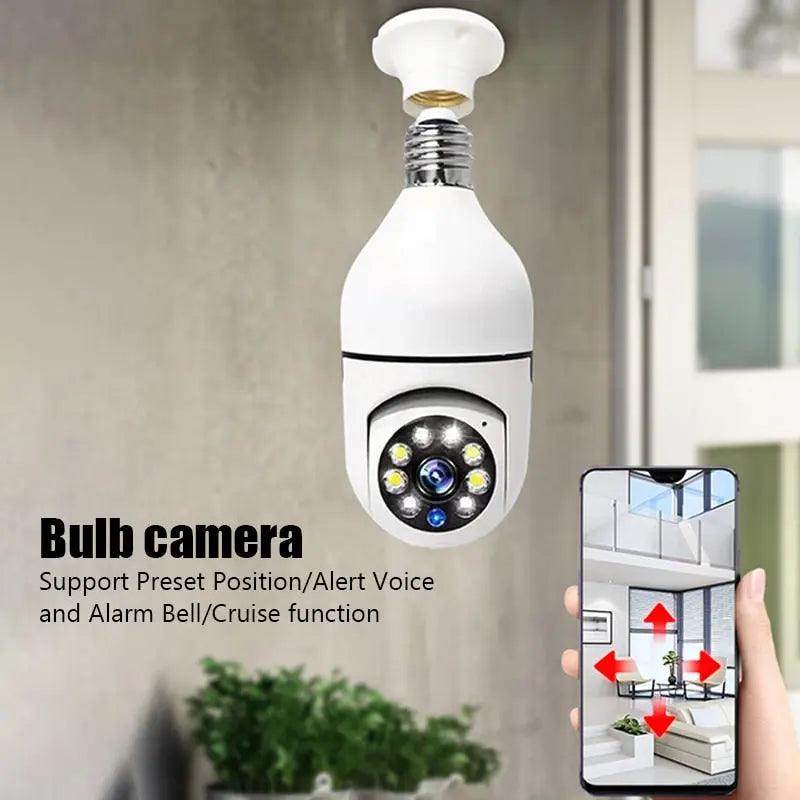 Bulb Wireless security camera Smart Home Security