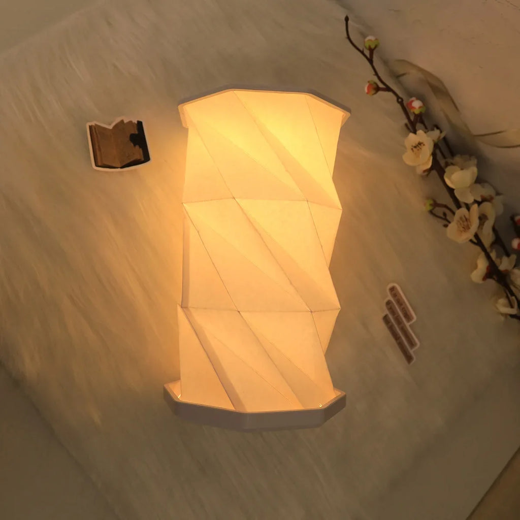 Rotating LED Book Light – Foldable Night Lamp for Bedroom Decor