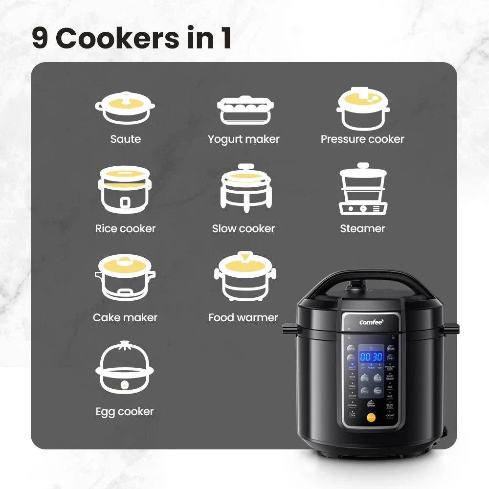 9-in-1 Electric Pressure Cooker