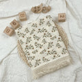 🌿 Cotton Muslin Swaddle Blanket – Soft, Breathable & Boho-Inspired for Newborns