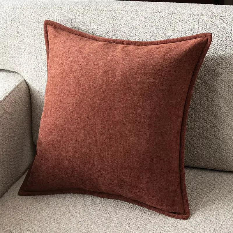 Retro Chenille Throw Pillow Cover