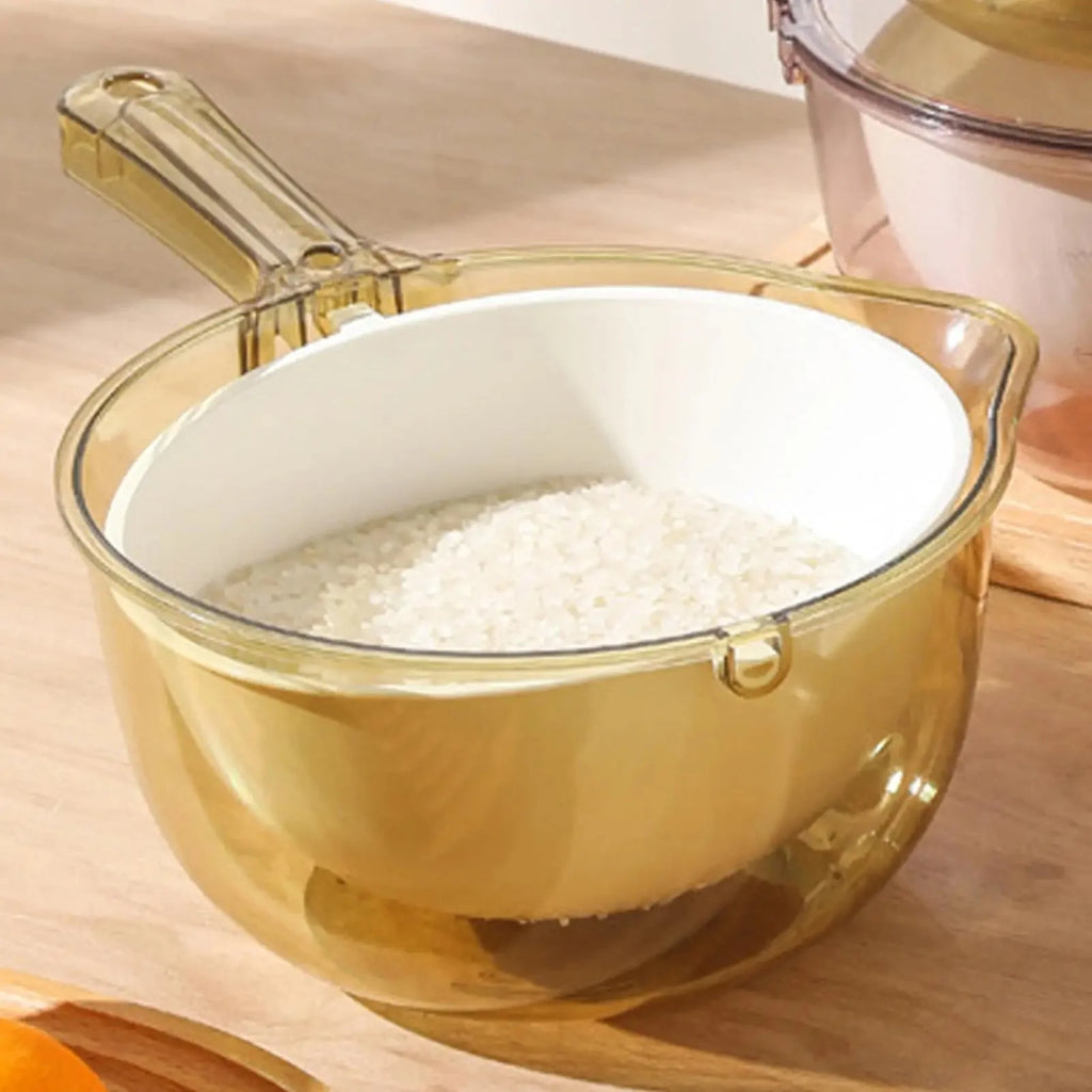 🥦 Creative Multifunctional Draining Basket with Spout