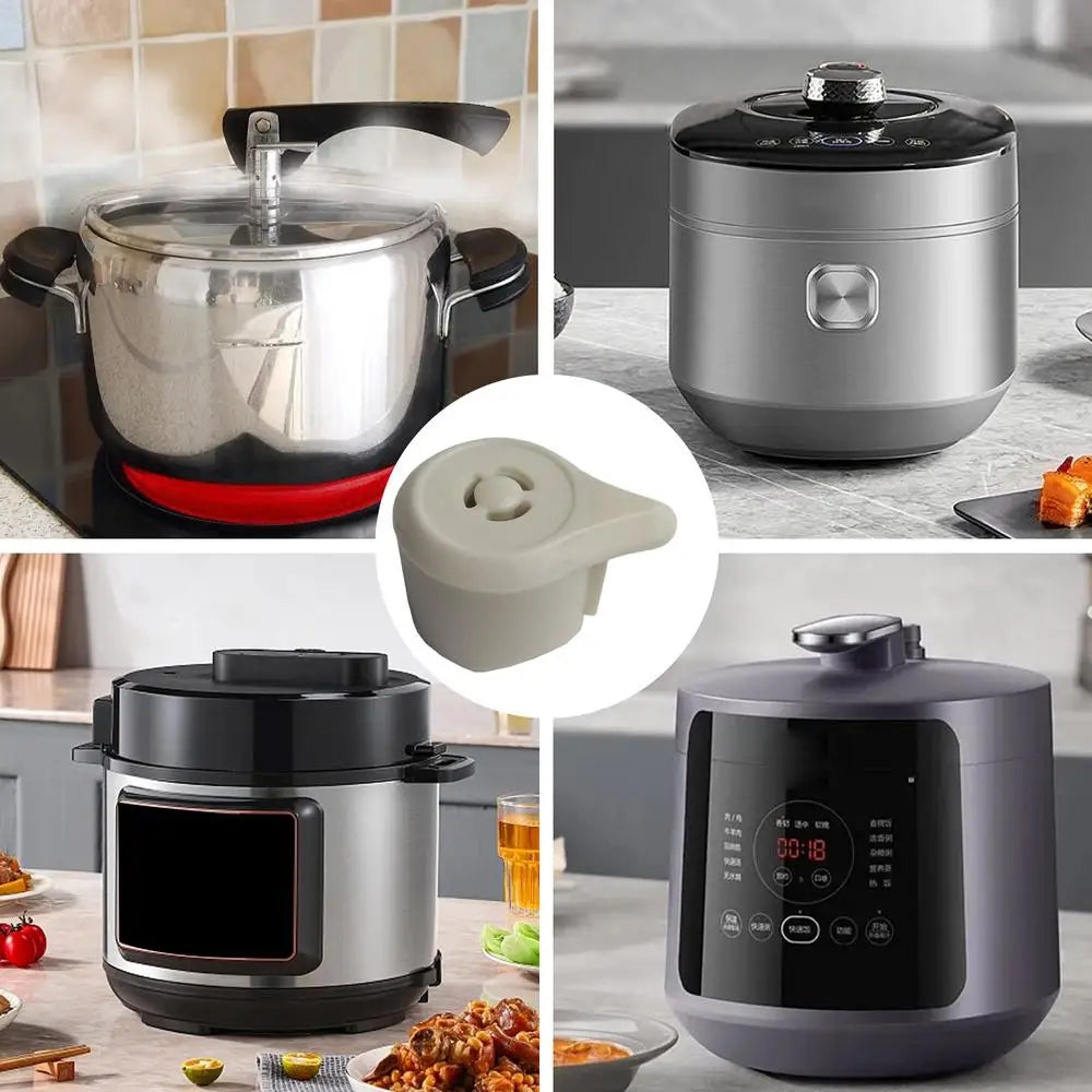 High Pressure Cooker Universal Aluminium Alloy Safety Universal Relief Jigger Valves Caps Gas And Induction Pressure Relief