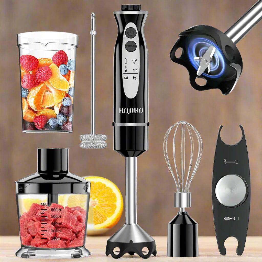 Handheld Immersion Blender – 1000W Stick Blender