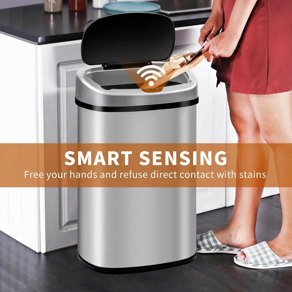 Motion Sensor Trash Can – Hands-Free, Hygienic & Stylish