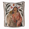 Boho Tassel Throw Blanket