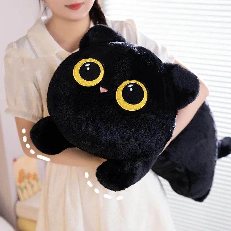Cute Cat Lying Plush Sofa Pillow