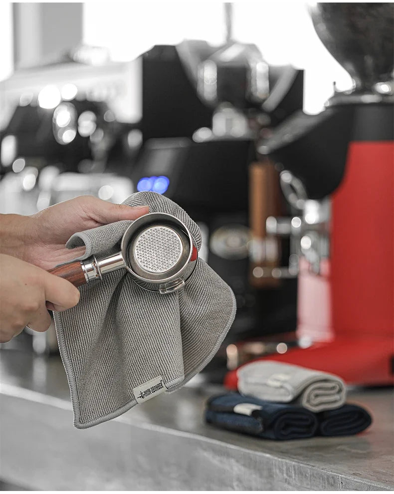 MHW-3BOMBER Coffee Bar Square Towels Barista Cleaning Cloths Professional Espresso Maker Tools Home Kitchen Accessories