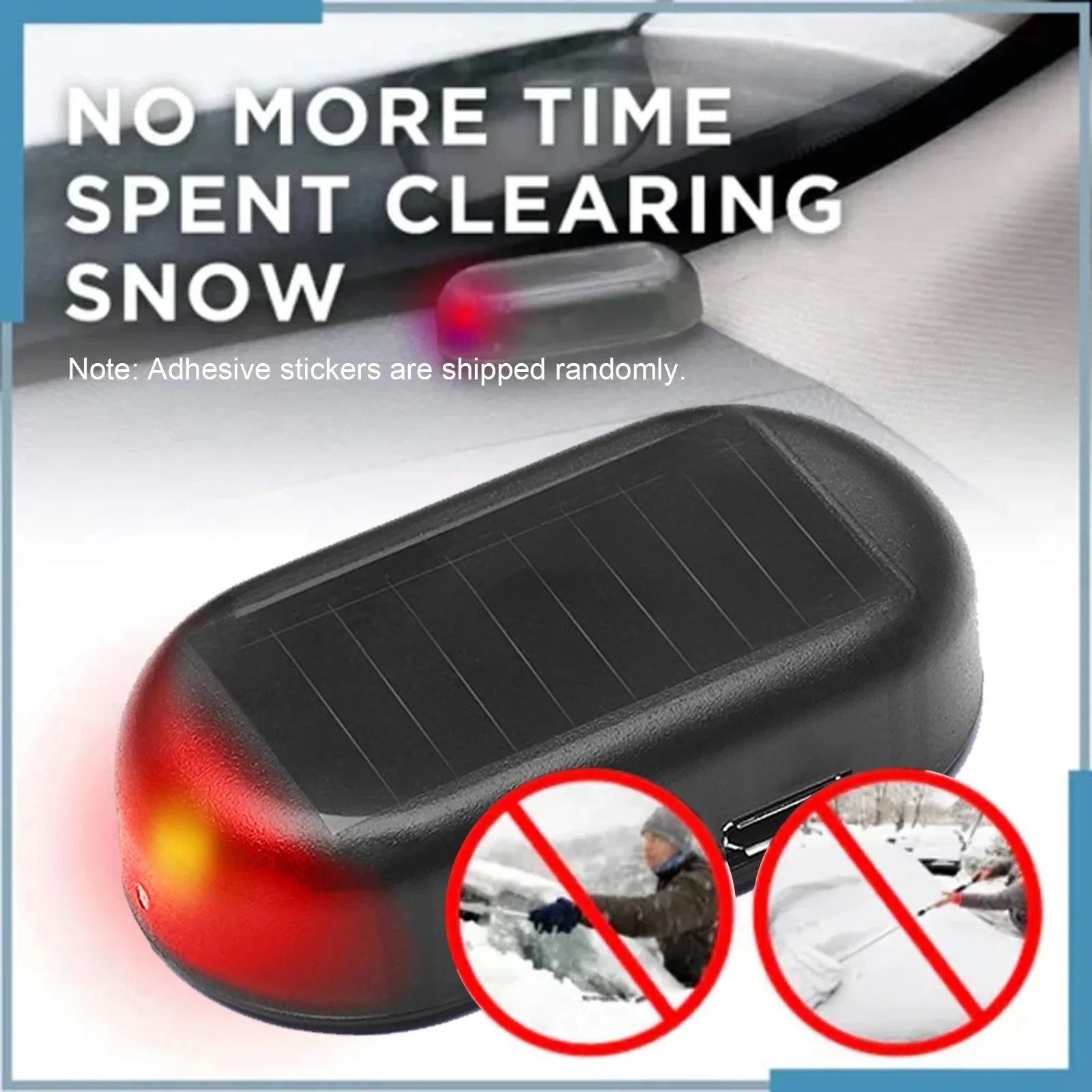 ❄️ Car Window Anti-Ice & Snow Cover – Winter Antifreeze Protection Device