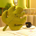 Plush Leaf Pillow – Soft Maple & Ginkgo Cushion Toy for Fall Home Decor & Gifts