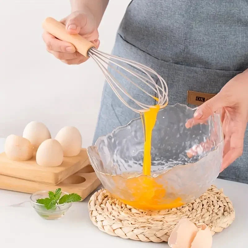 12pcs Silicone Cooking Utensil Set – Multi-Color, Heat-Resistant Kitchen Tools with Wooden Handles, Non-Stick Spatulas & Spoons