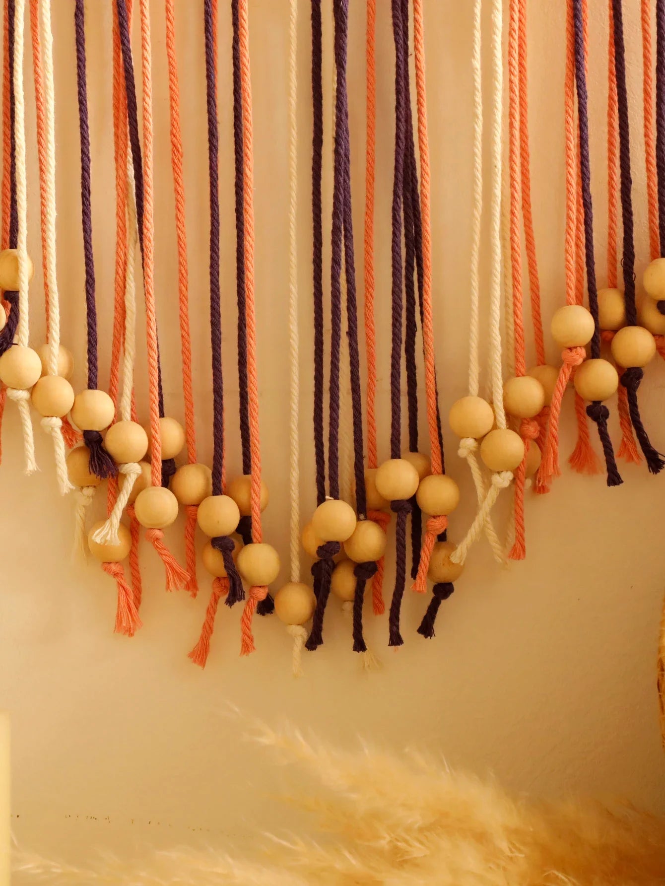 Leaves Hand-Woven Macrame Tapestries
