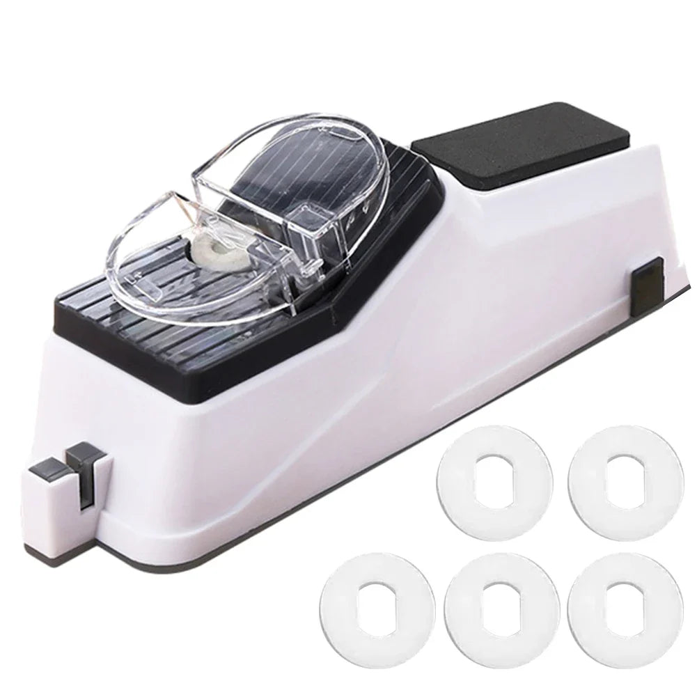Automatic Knife Sharpener USB Rechargable Electric Knife Sharpener Professional Fast Sharpening Tool For Kitchen Knives Tool