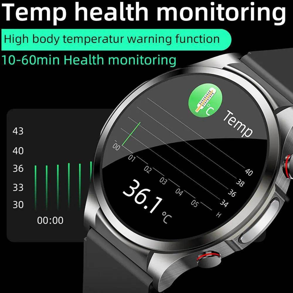 Smartwatch with glucose monitor & Heart Rate Blood Pressure