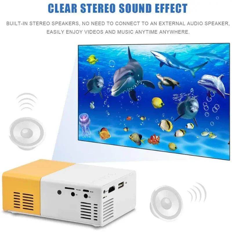 Portable Mini Projector Support Mount 1080p 4K