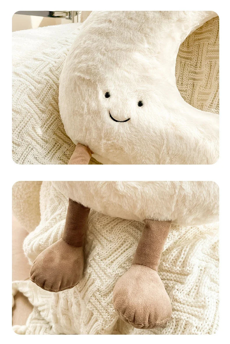 Plush Moon & Sun Throw Pillow