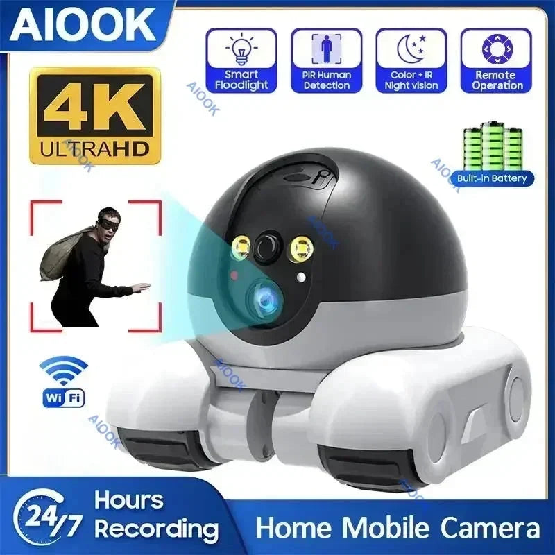 Pet Mobile Camera HD 8MP 4K