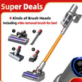 🌀 Smart Cordless Stick Vacuum Cleaner – 27,000Pa with LCD