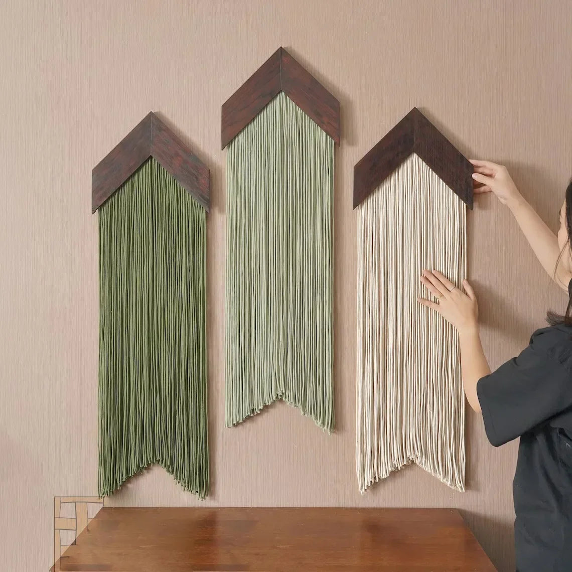 Boho Macrame Wall Hanging Tapestry