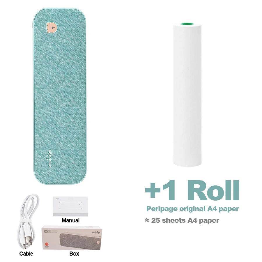 Mini Portable A4 Inkless Printer