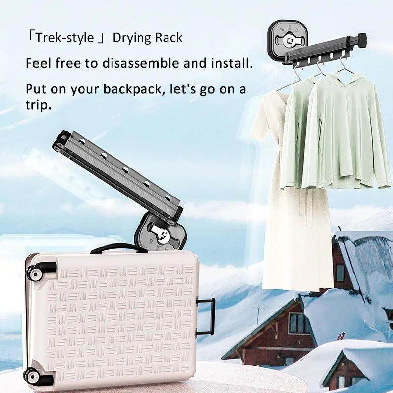 Suction Cup Folding Drying Rack