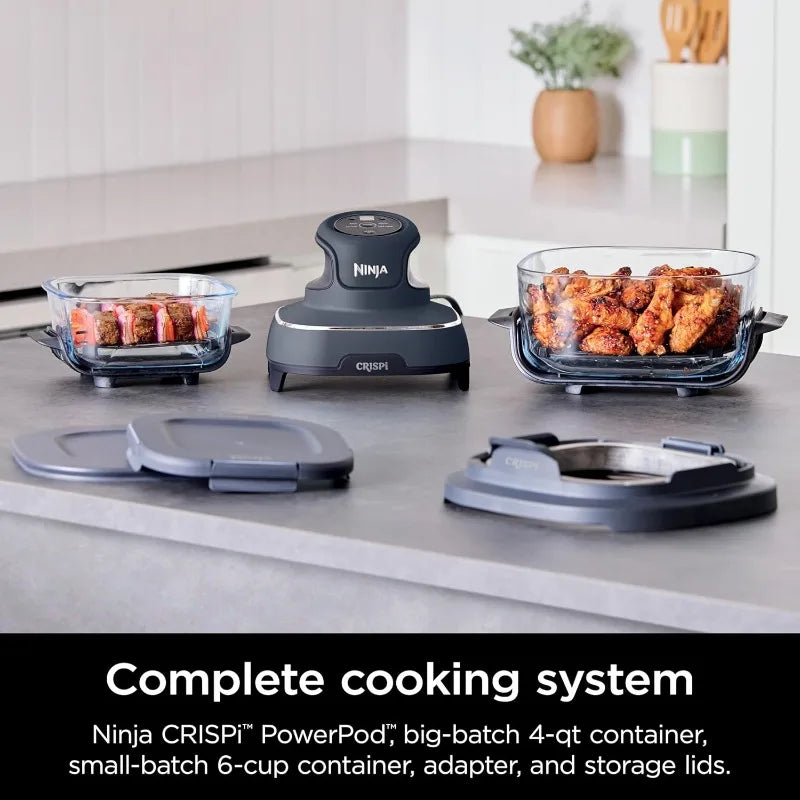 Glass Air Fryer Cooking System
