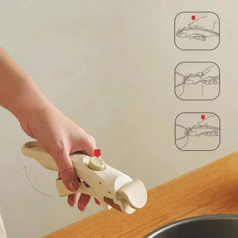 Detachable Cookware Handle Removable Pot Handle Universal Cookware Household Kitchen Gadget Portable Outdoor Camping Tool