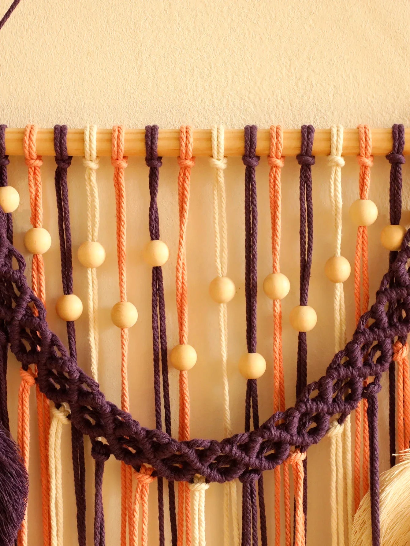 Leaves Hand-Woven Macrame Tapestries