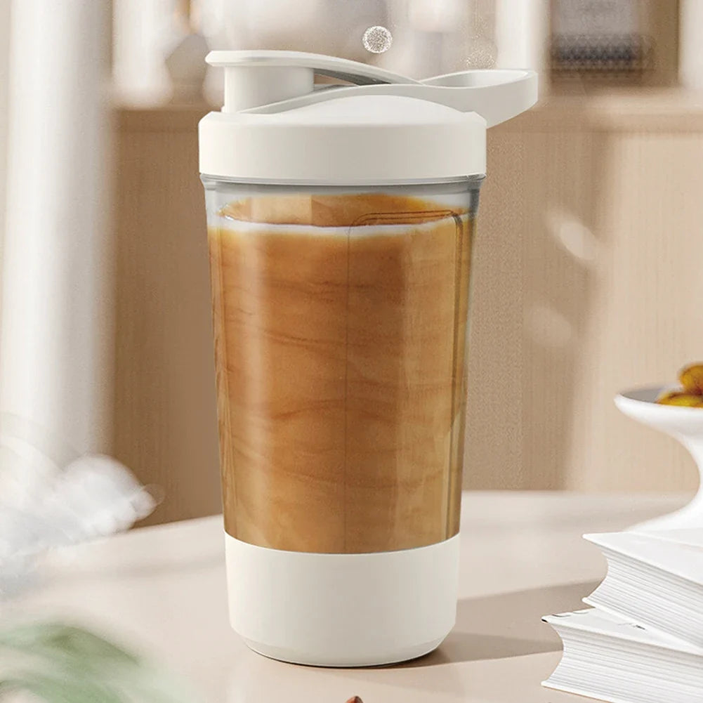 Self-Stirring Shaker Cup – Portable Automatic Mixing Cup for Protein Shakes, Coffee & Meal Replacement Drinks | Self-Mixing Sport Mug