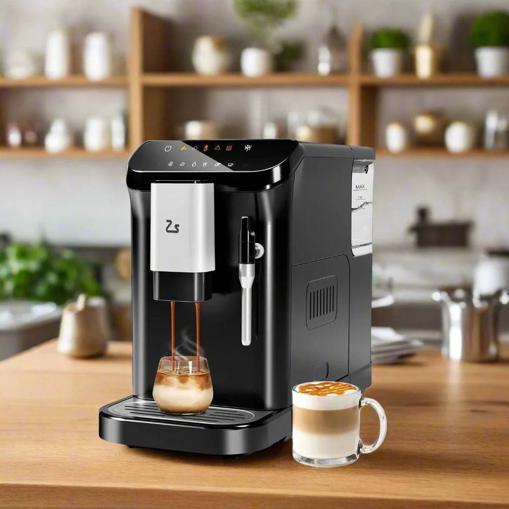 Fully Automatic Espresso Machine – 20-Bar Coffee Maker