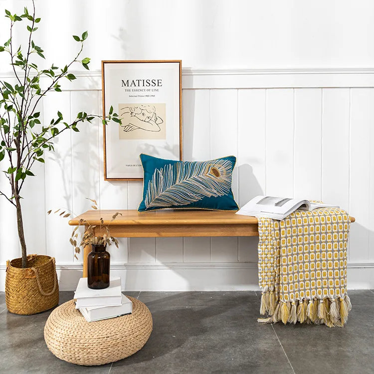 Bohemian Embroidered Throw Pillow Covers