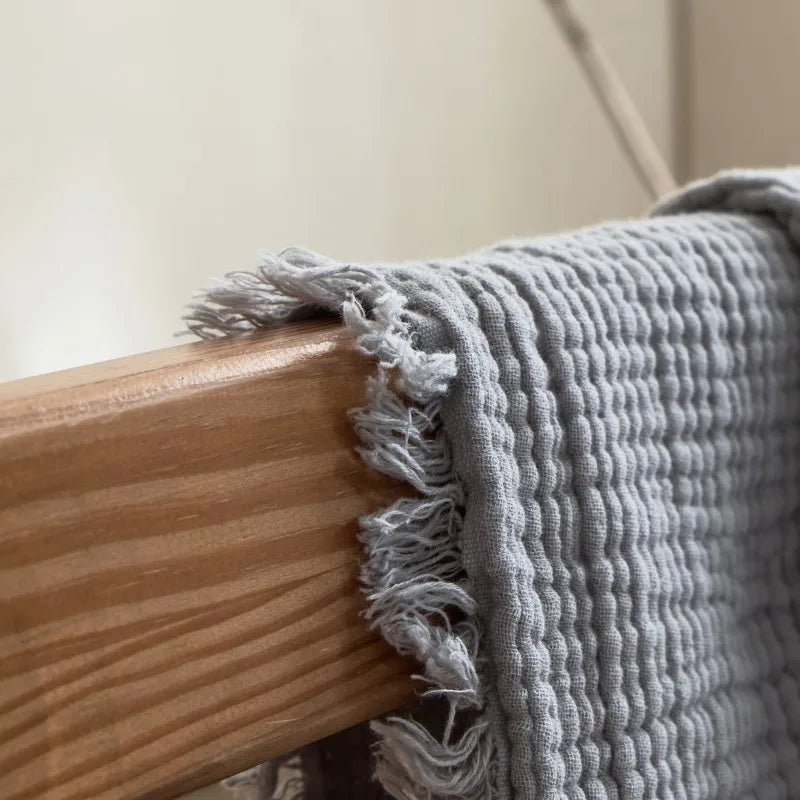 Cotton Gauze Throw Blanket