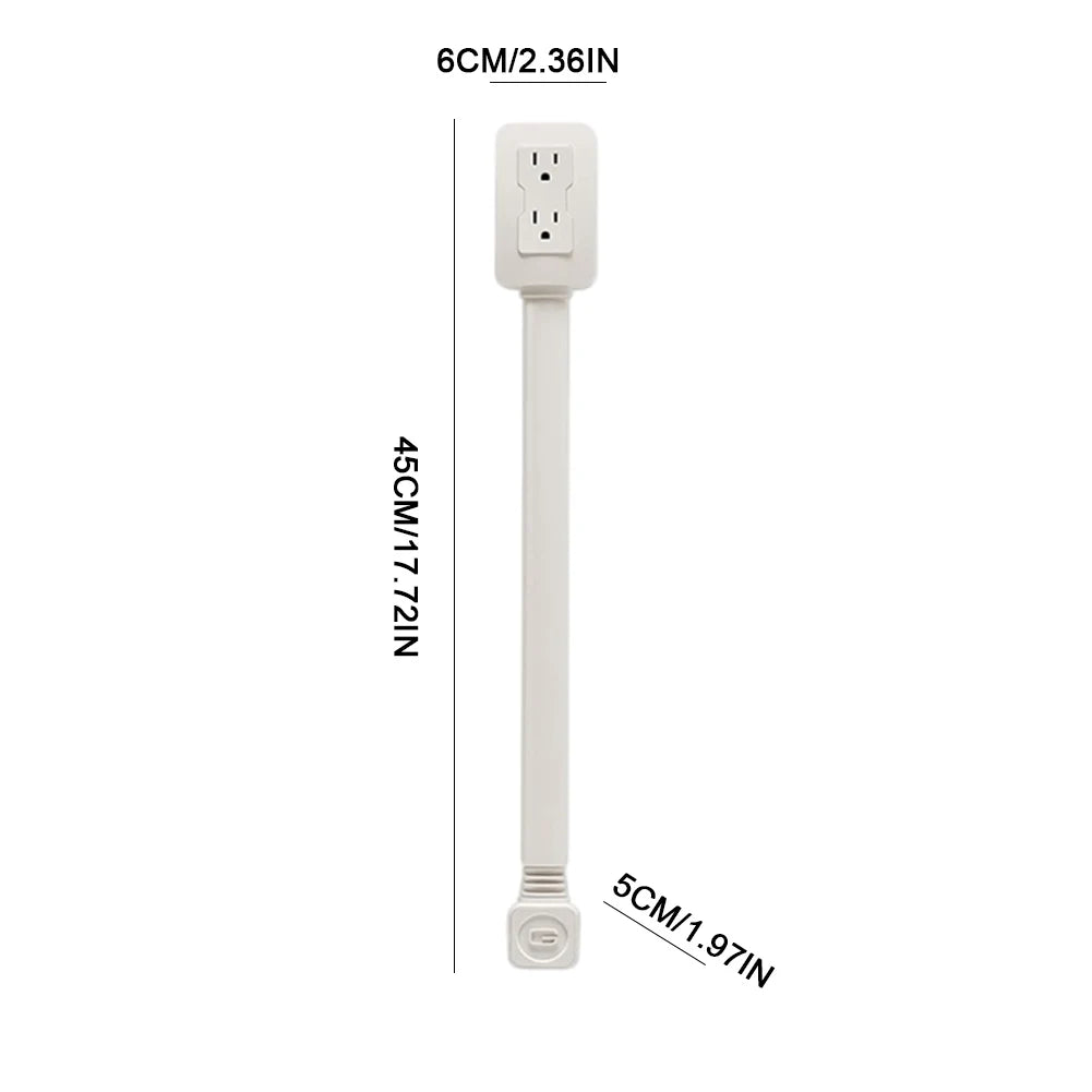 🔌 USB Power Extender Strip – Flexible Sofa & Bedside Charging Hub