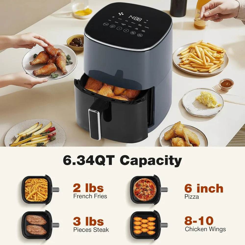 6-Quart Air Fryer with Window - Limited Stock