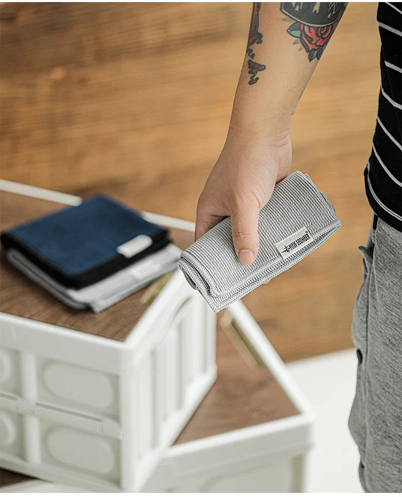 MHW-3BOMBER Coffee Bar Square Towels Barista Cleaning Cloths Professional Espresso Maker Tools Home Kitchen Accessories