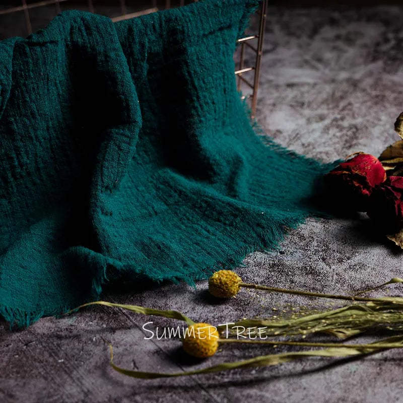 Rustic Cotton Gauze Reusable Napkin – Boho Kitchen & Table Decor