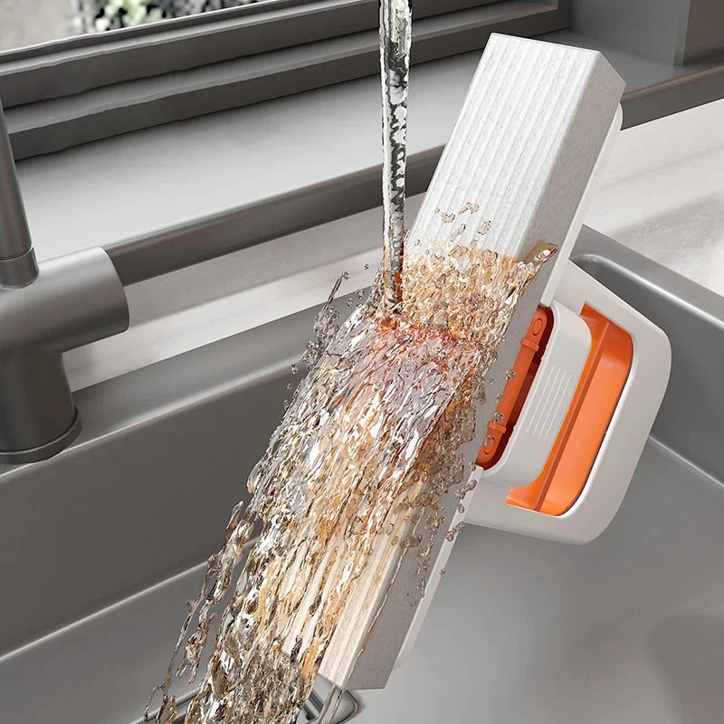 🧹 Mini Handheld Spray Mop – Wet & Dry Dual-Use