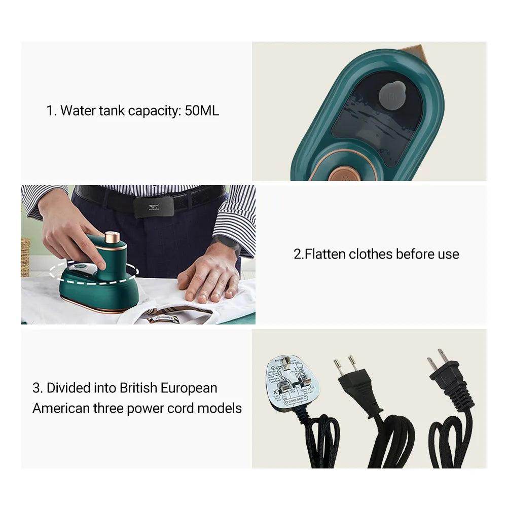 Handheld Steam Iron Wet Dry Ironing Machine