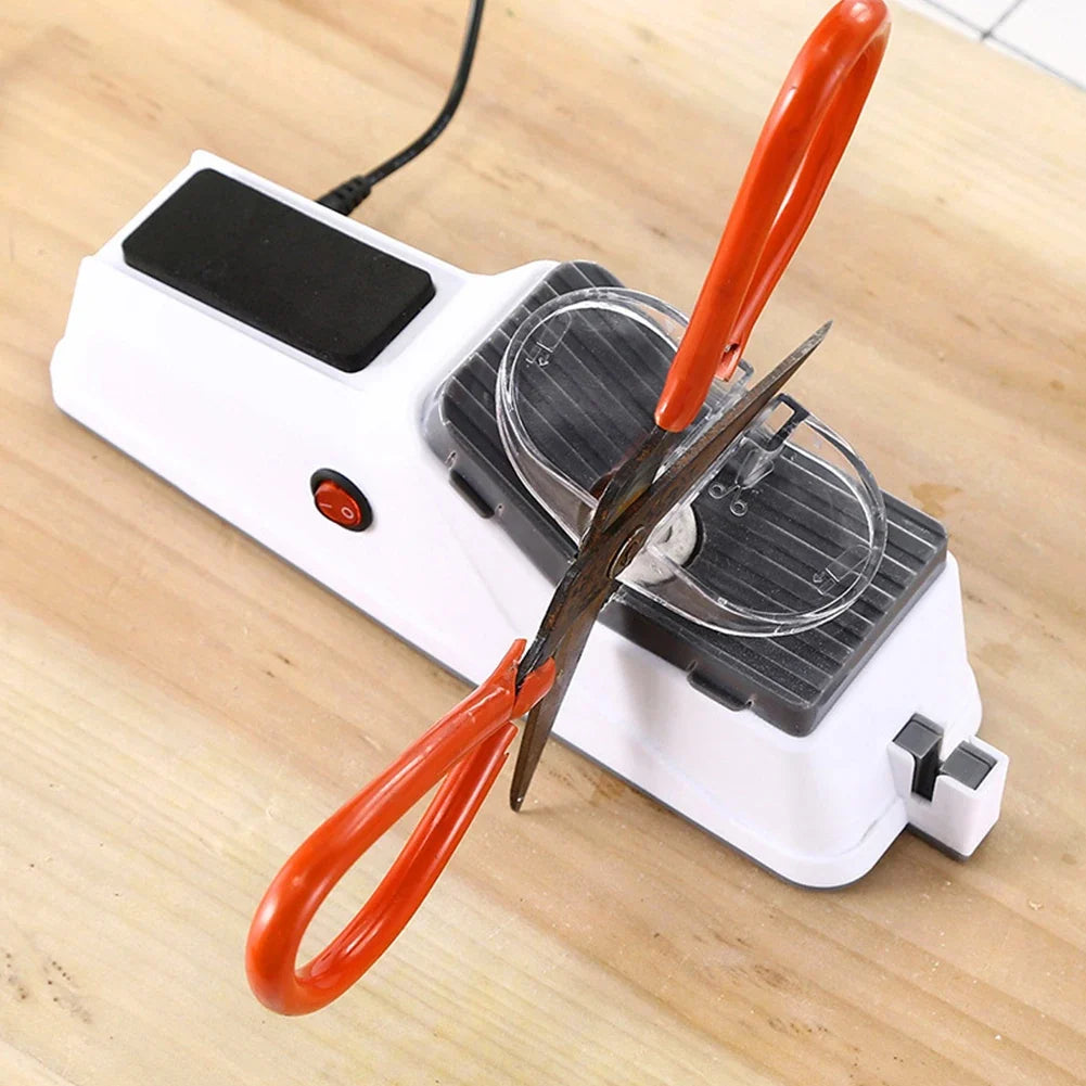 Electric Knife Sharpener – USB Rechargeable Automatic Sharpening Tool for Kitchen Knives