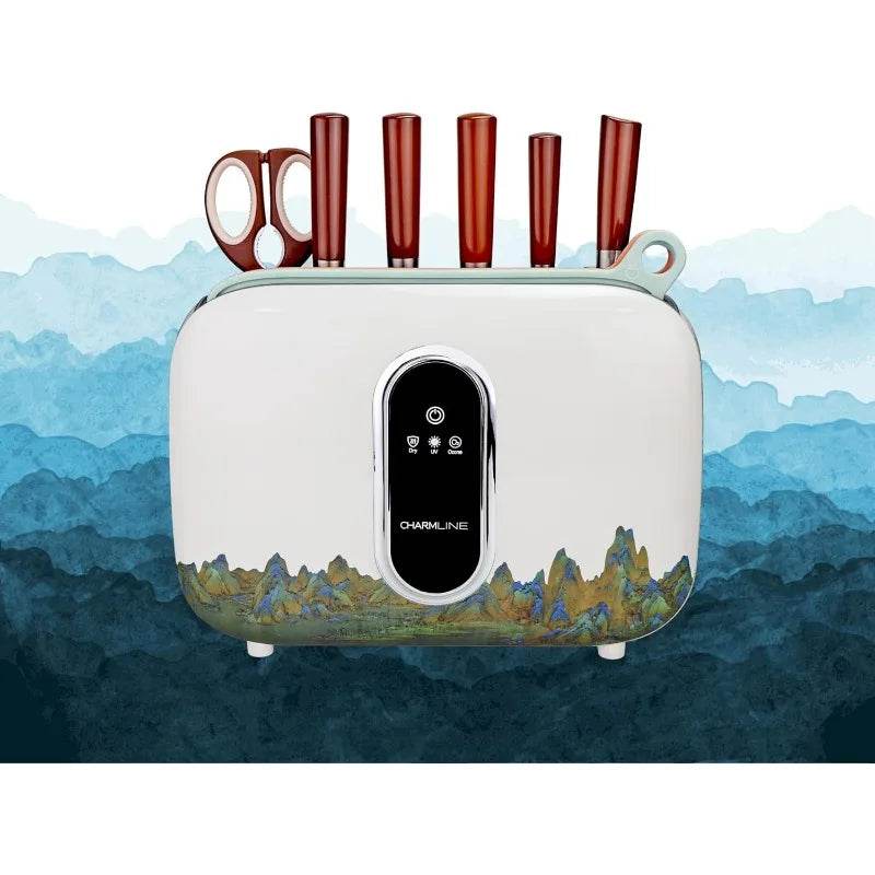 Smart Cutting Board Set with Knife Holder