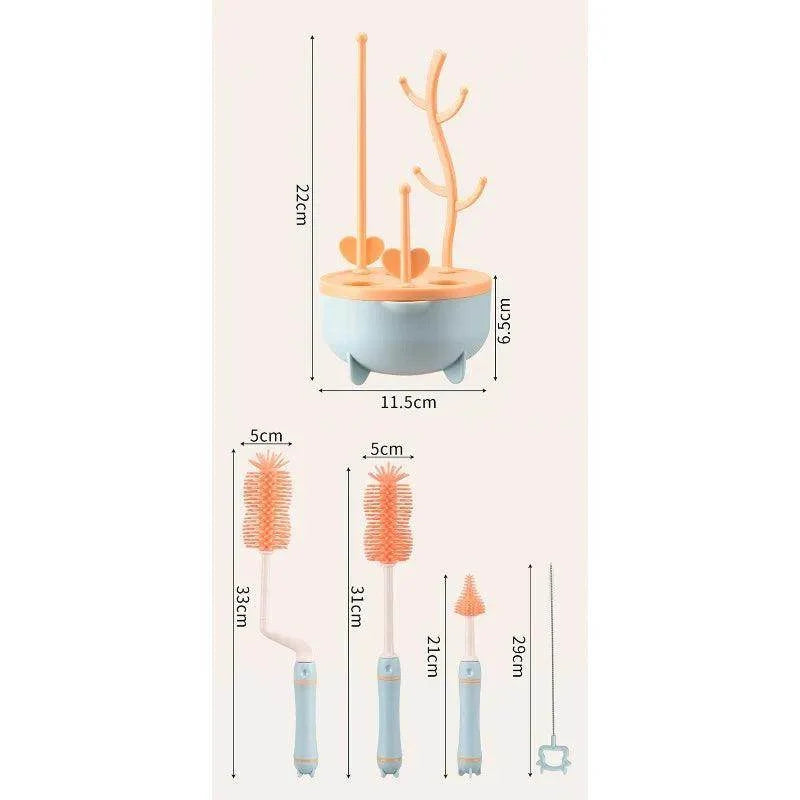 Baby Bottle Washer with Drying Rack