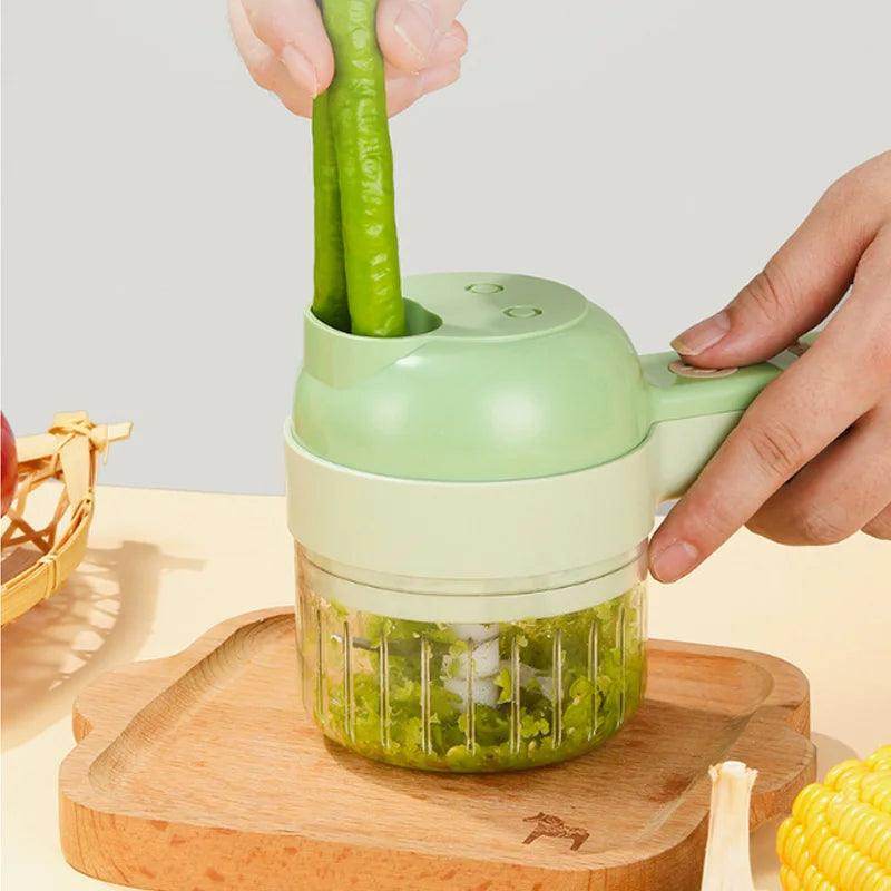 4 In 1 Slicer Garlic Masher mini chopper blender