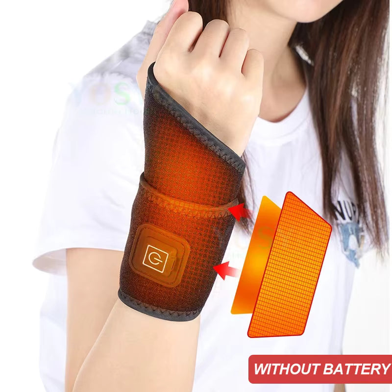 🧤 Smart Heating Gloves – Rechargeable Half-Finger Gloves